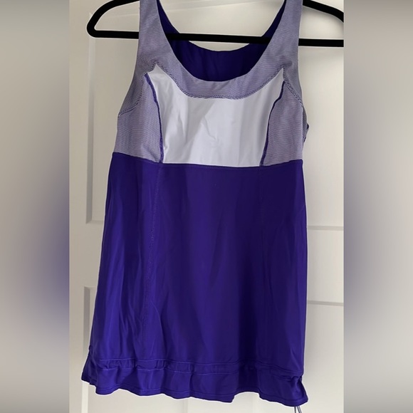 Lululemon purple tank size 8 - Picture 1 of 5